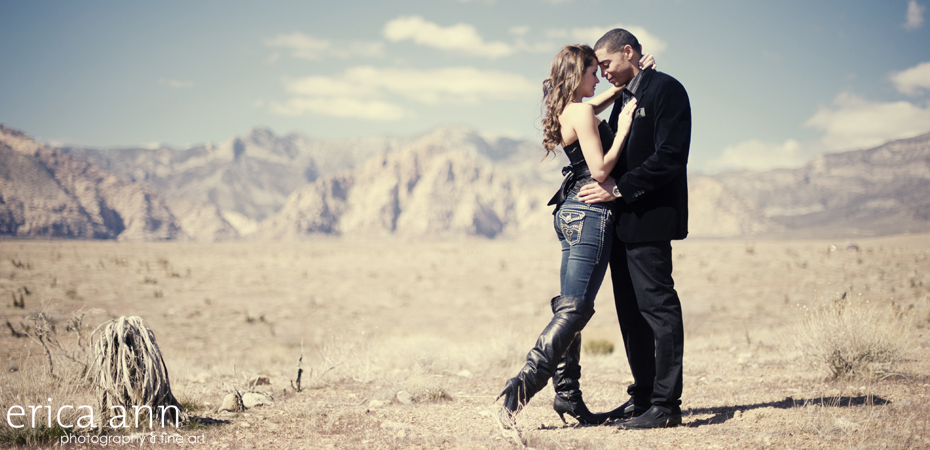 Desert Engagement Photographer