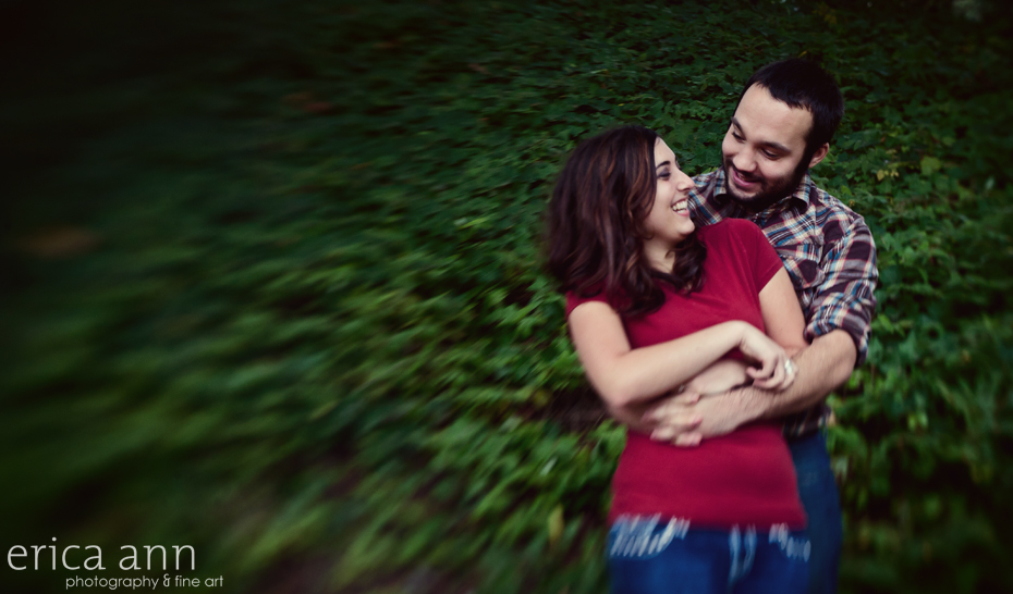 McMinnville Rainy Day Engagement Photography