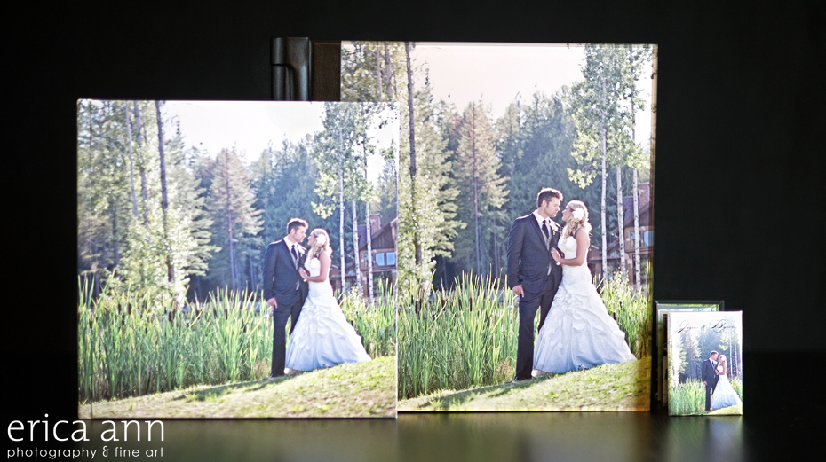 Portland Wedding Photography Flush Mount Album