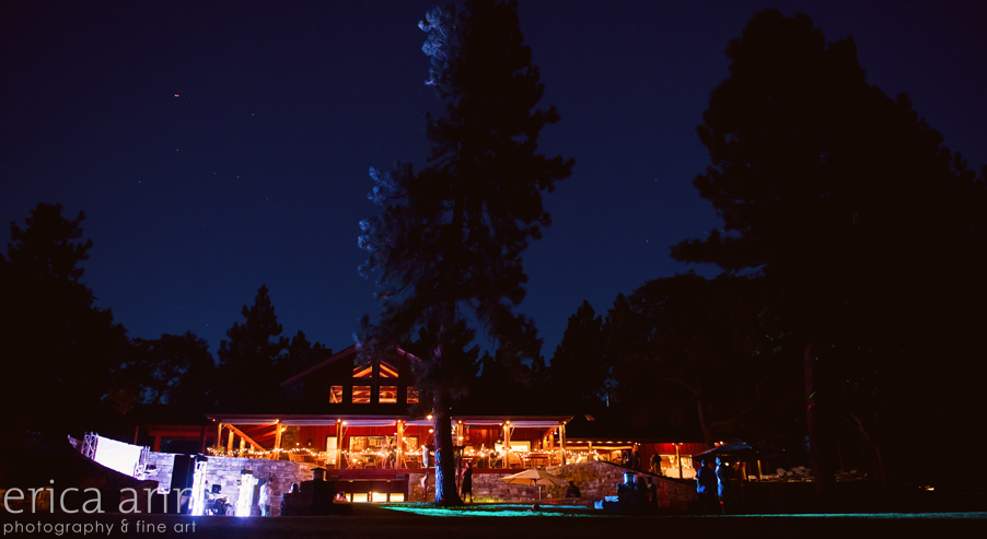 The Dalles Ranch Mexican Wedding Night Shot