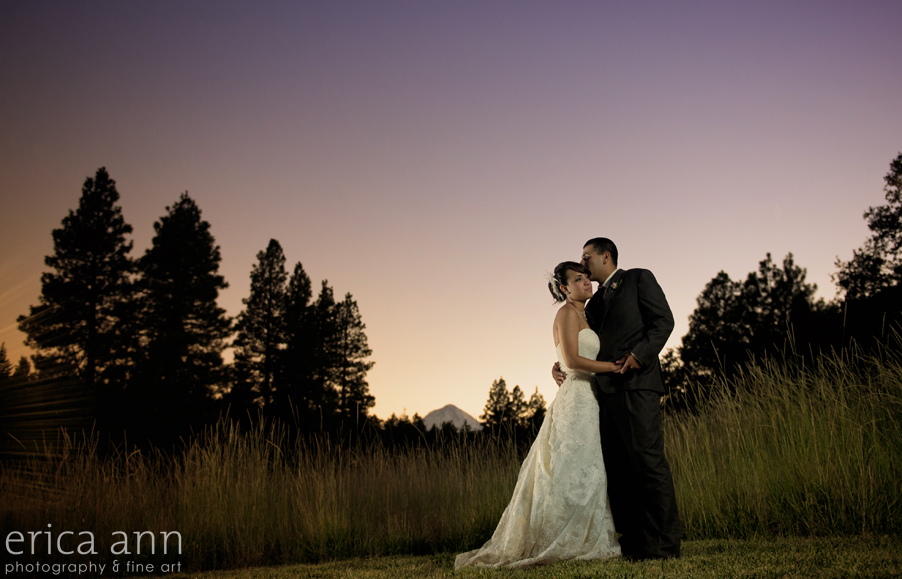 The Dalles Ranch Mexican Wedding Sunset