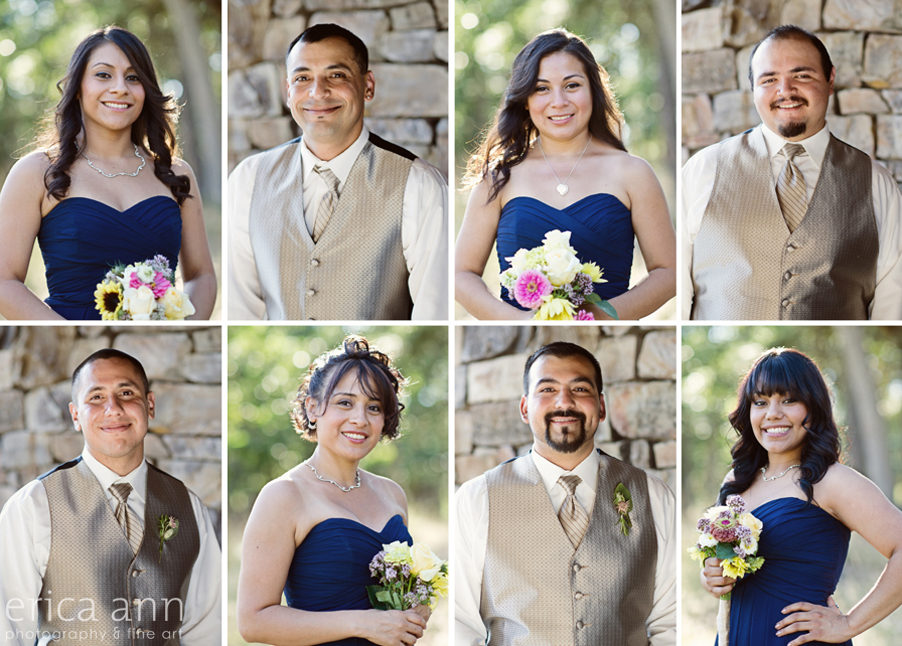 The Dalles Ranch Mexican Wedding Bridal Party