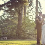 Bozarth Mansion Sunset wedding photography