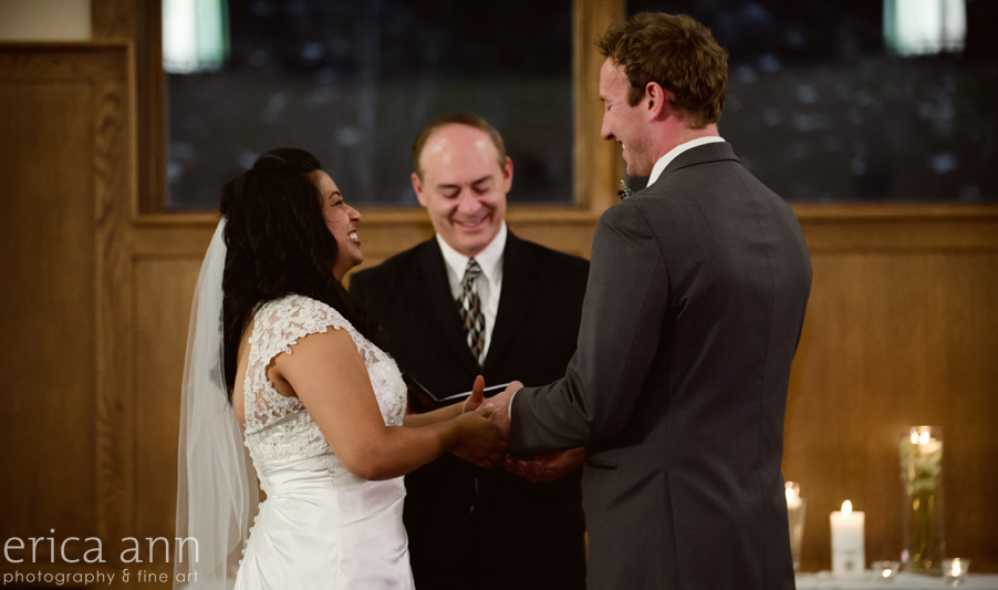 Abernethy Chapel Wedding Photographer ceremony