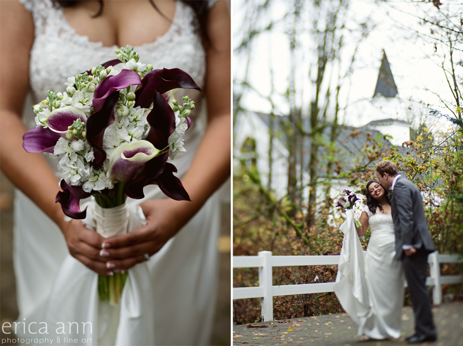 Abernethy Chapel Wedding Photographer flowers bouquet