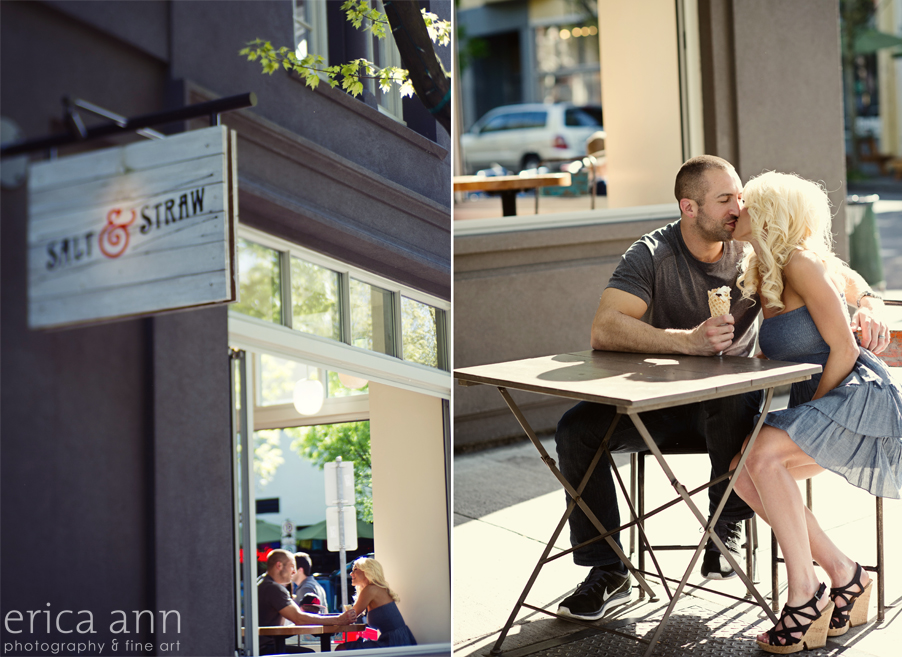 Portland Sunny Day Engagement Session