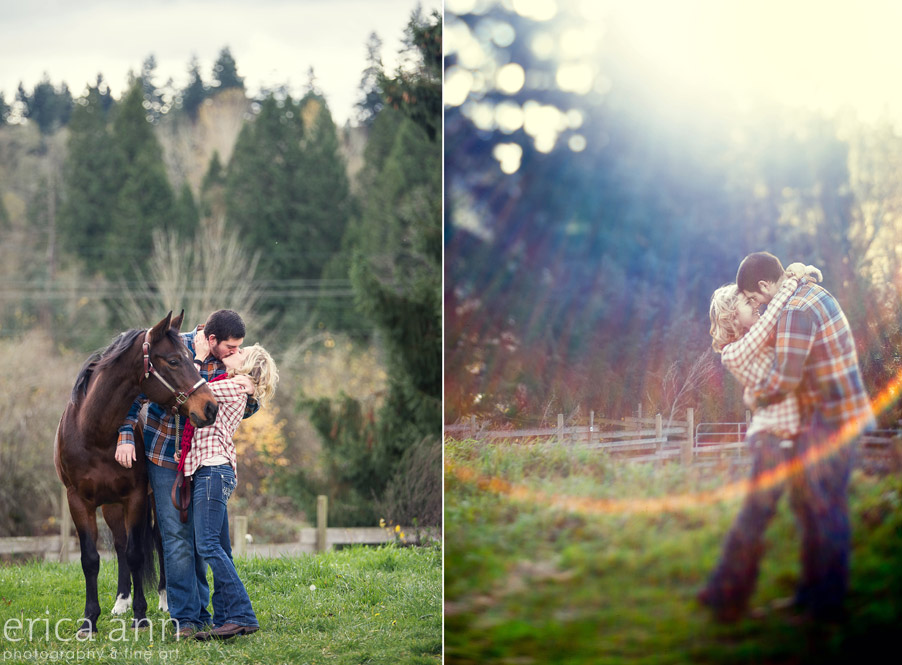 Autumn Engagement Session Portland Oregon Photographer