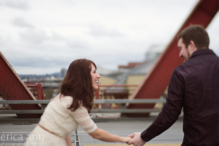 Fun Engagement Session Photos in Portland