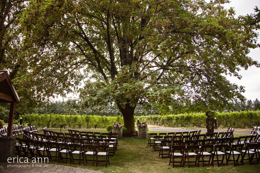 Ponzi Winery Wedding Ceremony
