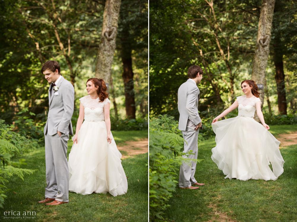 Bridal Veil Lakes Wedding First Look