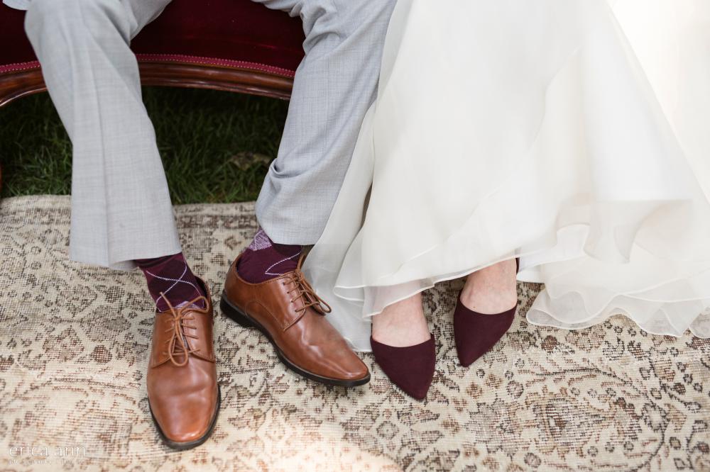 Bridal Veil Lakes Wedding Shoes
