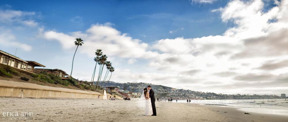 California beach wedding 